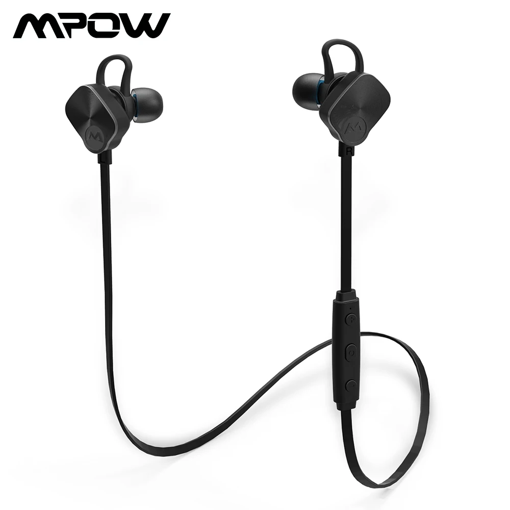 

Mpow Coach Bluetooth 4.1 Earphone Wireless IPX7 Waterproof Sport Headset Stereo Sound Headset With CVC6.0 Noise Cancelling Mic