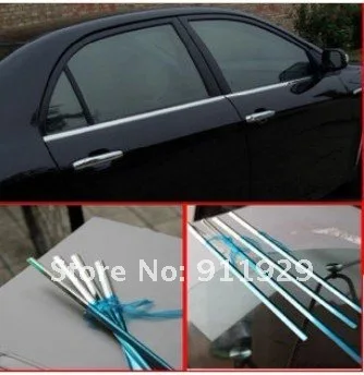 PEUGTOT 307 4dr High quality stainless steel window trim strip(down a Set of 4pcs) FREE SHIPPING | Автомобили и мотоциклы