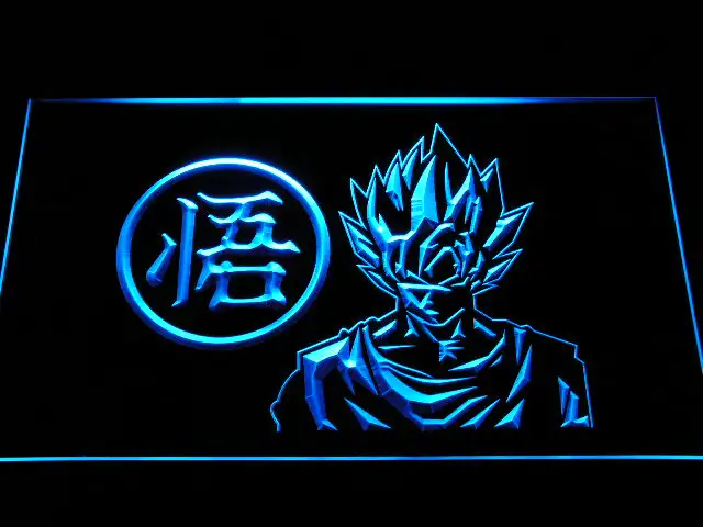 Dragon Ball Z LED Neon Sign with On/Off Switch