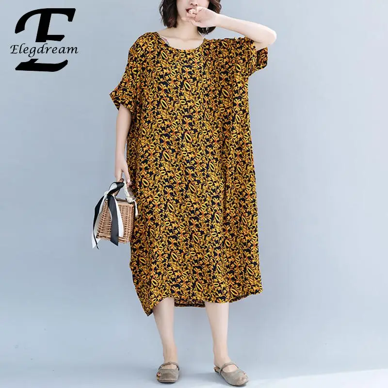 Женское длинное платье Elegdream повседневное богемное Пляжное Платье макси с