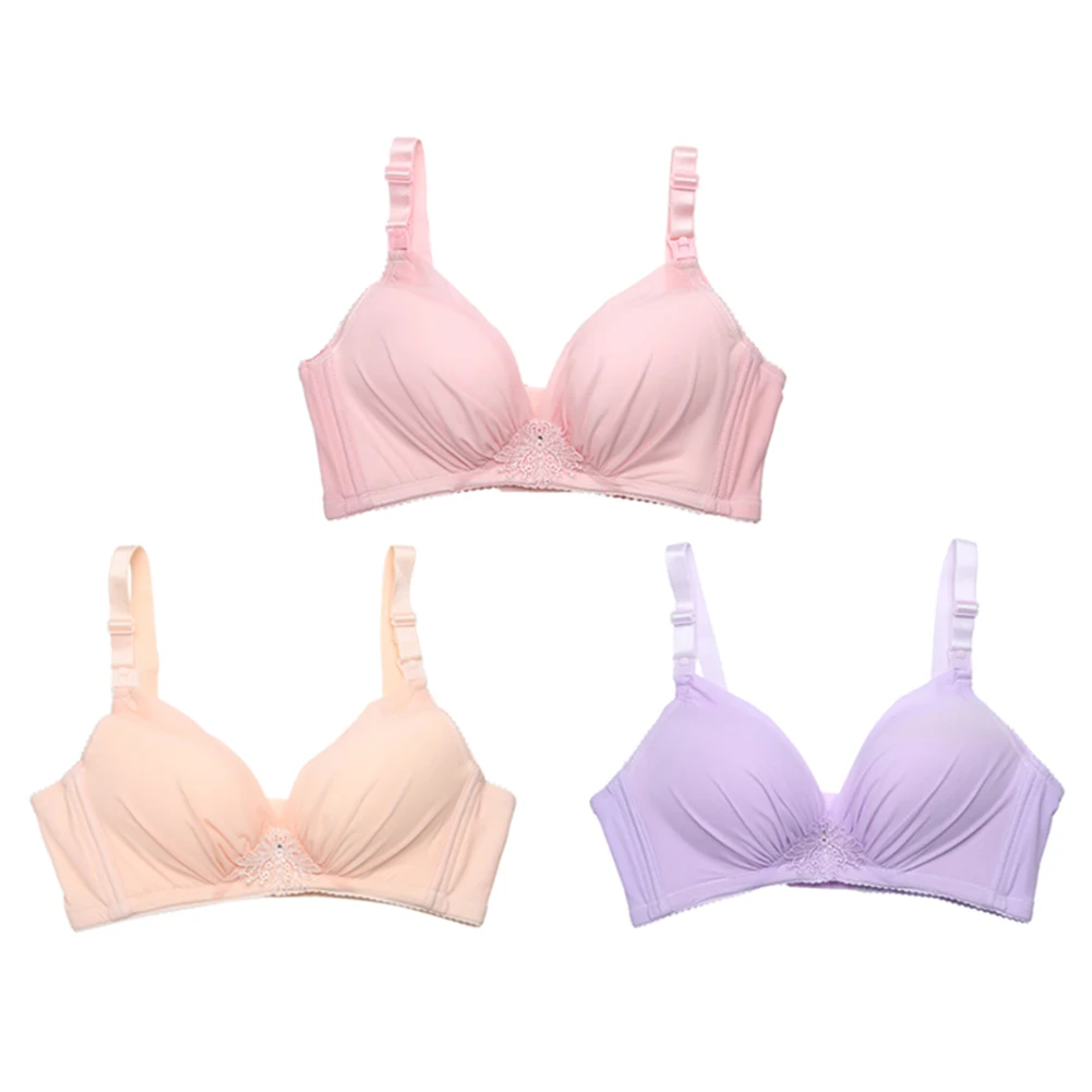 Soft Nursing Bras Breathable Pregnant Maternity Products Women Breast
