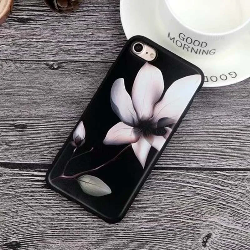 TPFIX для iPhone 7 Чехлы мягкая задняя крышка из ТПУ X 6 6s 7P 8 Plus силиконовая Милая