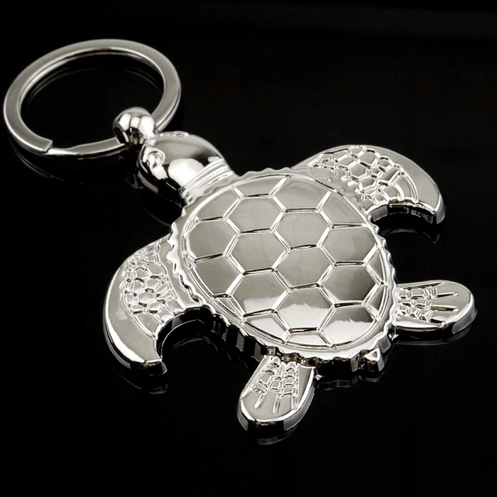 High Quality Novelty Bag Keychain Live Animal Turtle Keychain Keyring
