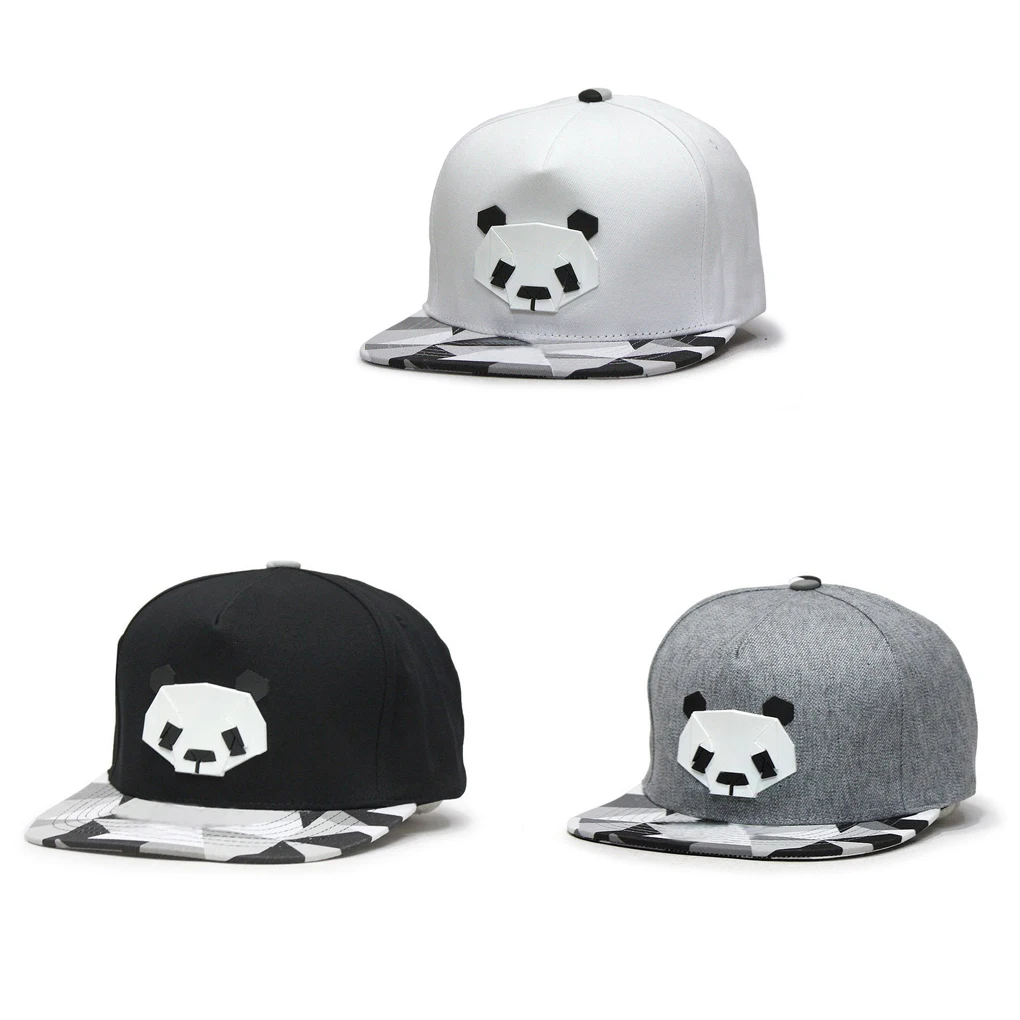 

Panda Pattern Hip-hop Cap Unisex Hats Adjustable Buckle Baseball Cap