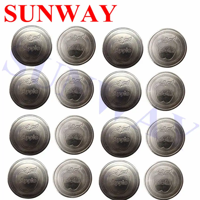 ステンレス鋼トークンゲームコイン25 1 85ミリメートル アーケードゲーム機トークンコイン2両面カスタムコイン カスタマイズステインスチールゲームトークン Replacement Parts Accessories Aliexpress