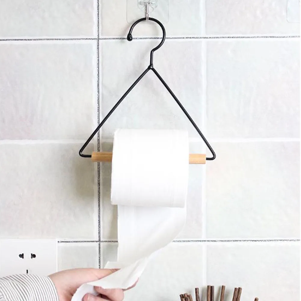 

Paper Holder Shelf Towel Rack Bathroom Triangle Kitchen Toilet Multipurpose Hanger Storage Stand Metal Vintage Organizer