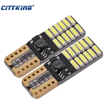 Бесплатная доставка авто светодиодный T10 canbus светодиодный W5W Canbus t10 24smd 4014 светодиодный подкладке Парковка свет внешний свет