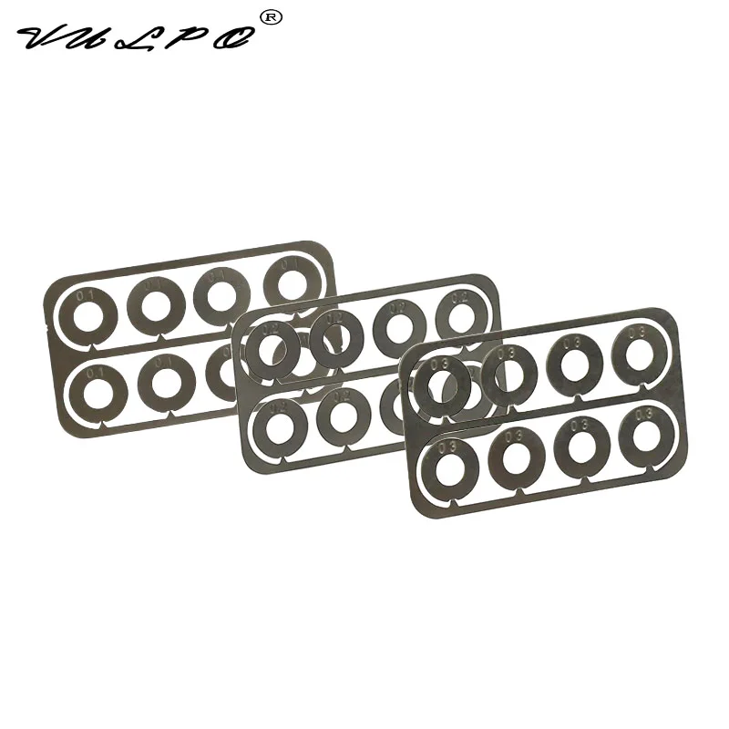 

VULPO Airsoft Gear set gap adjustment Stainless steel super precision shims 0.1&0.2&0.3mm For AEG gearbox Any version