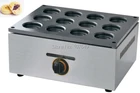 Best Price as low as $180.00 Hot Sale 12pcs Commercial Use Non-stick LPG Gas Red Bean Waffle Maker Machine Baker