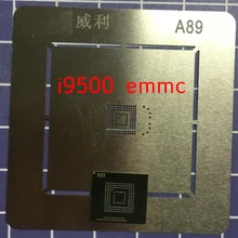 1 пара/лот 1 шт. память EMMC флеш-память NAND с прошивкой для Samsung Galaxy S4 i9500+ 1 шт. BGA reball трафарет