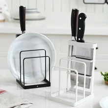 1 шт. подставка для кухонных ножей подставка для разделочных досок многофункциональная Бытовая вешалка инструмент разделочная доска лоток стеллаж для хранения wx8151858