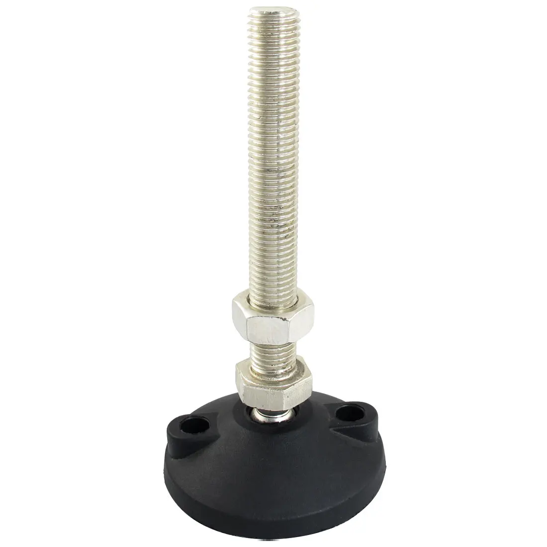 

Black Round Antislip Rubber Base 20X150x100mm Thread Furniture Glides