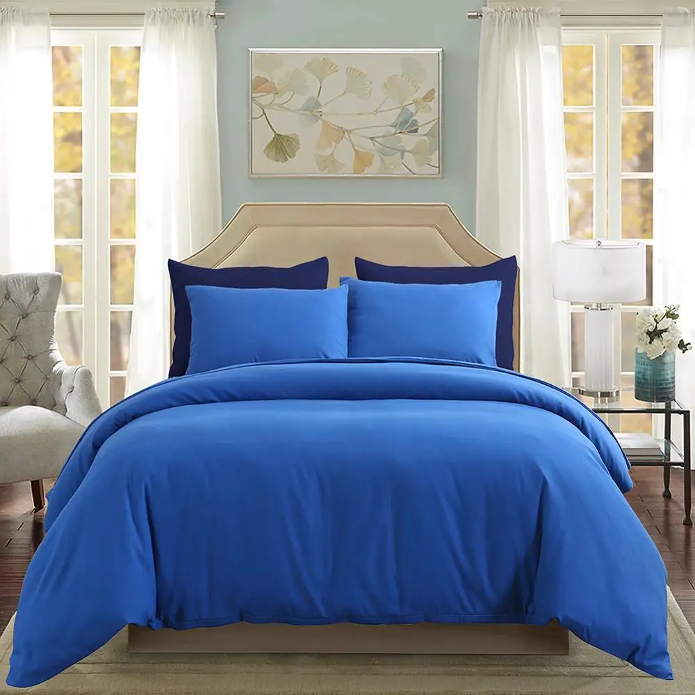 

Simple Cute Style Solid Color Bedding Set Queen Size Duvet Cover Bed Bed Linens Bed Sheets Pillowcase Bedspread King Size