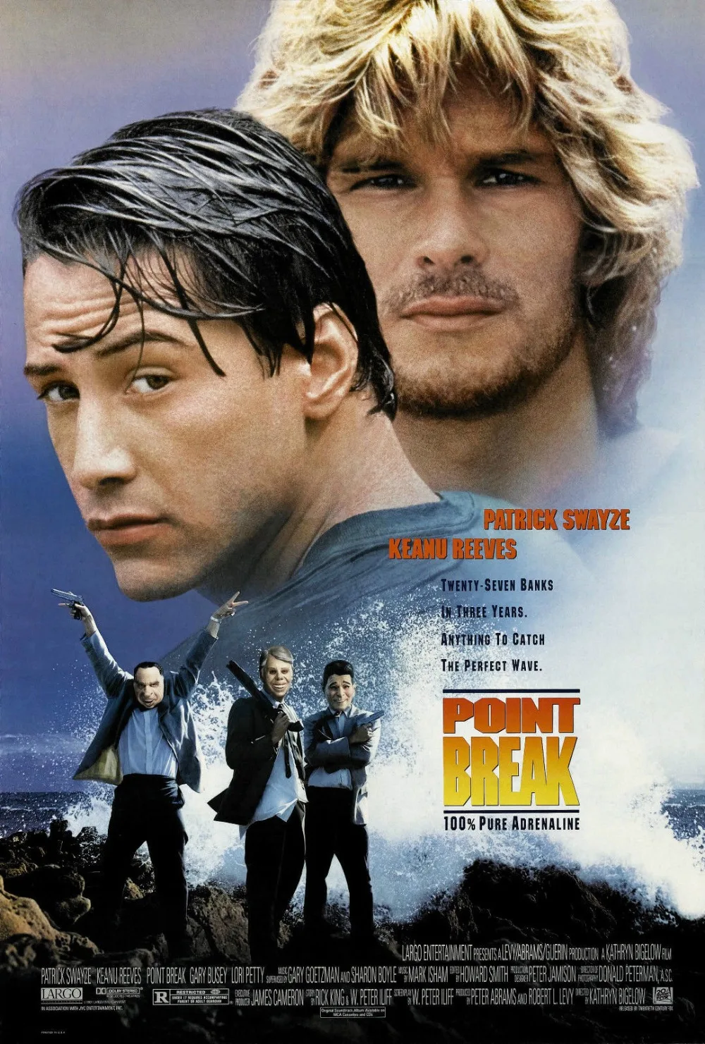 

POINT BREAK Movie SILK POSTER Decorative painting 24x36inch