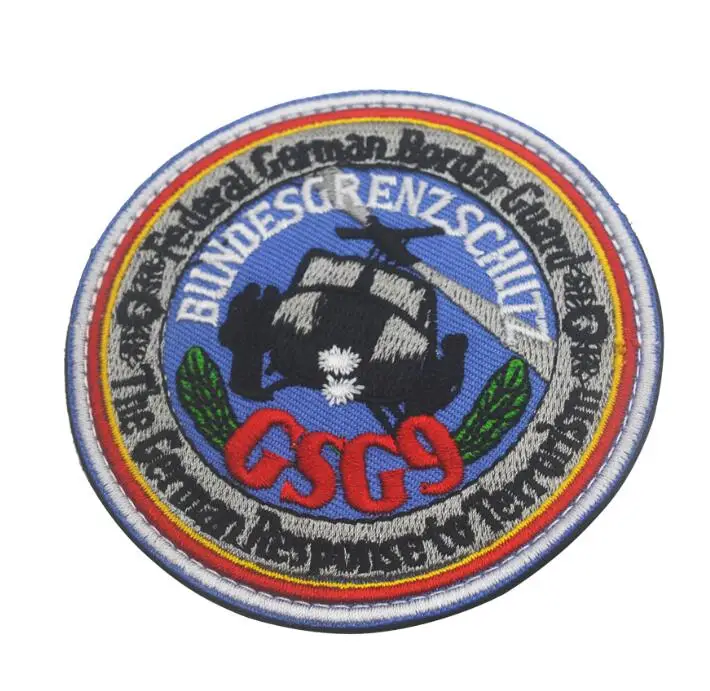 Embroidery Patch National Special Forces Members Tactics Morale Patch Badge Applique Embroidery Badge Backpack Paste Military - Цвет: B