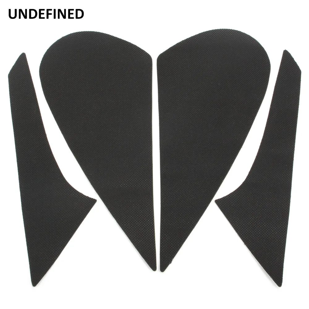 

4 Pcs Motorcycle Rubber Traction Fuel Tank Side Pad Gas Knee Grip Protector Decal For Kawasaki Z Z650 Z750 Z900 Z1000 Universal