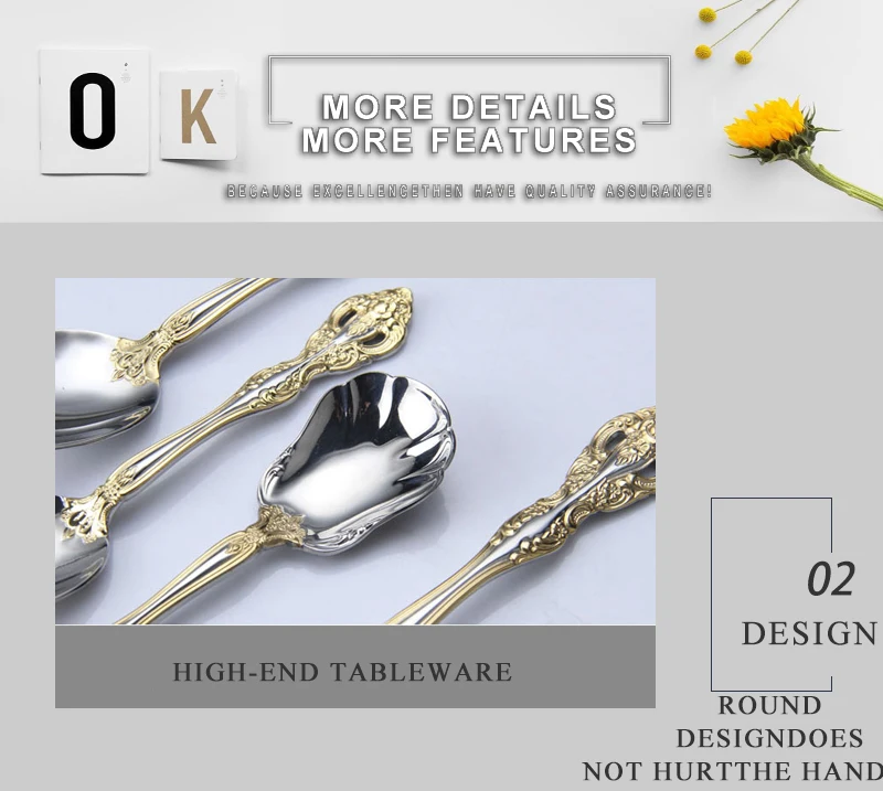 poggia posate talher rose gold inox (4)