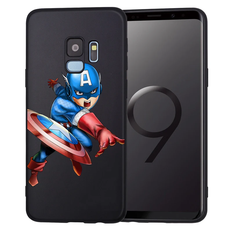 С героями комиксов Марвел, Stitch "сделай сам" для Samsung Galaxy S6 S7 край S8 S9 S10 Plus Note 8 9 A20 A30 A40 A50 A70 телефон чехол Etui