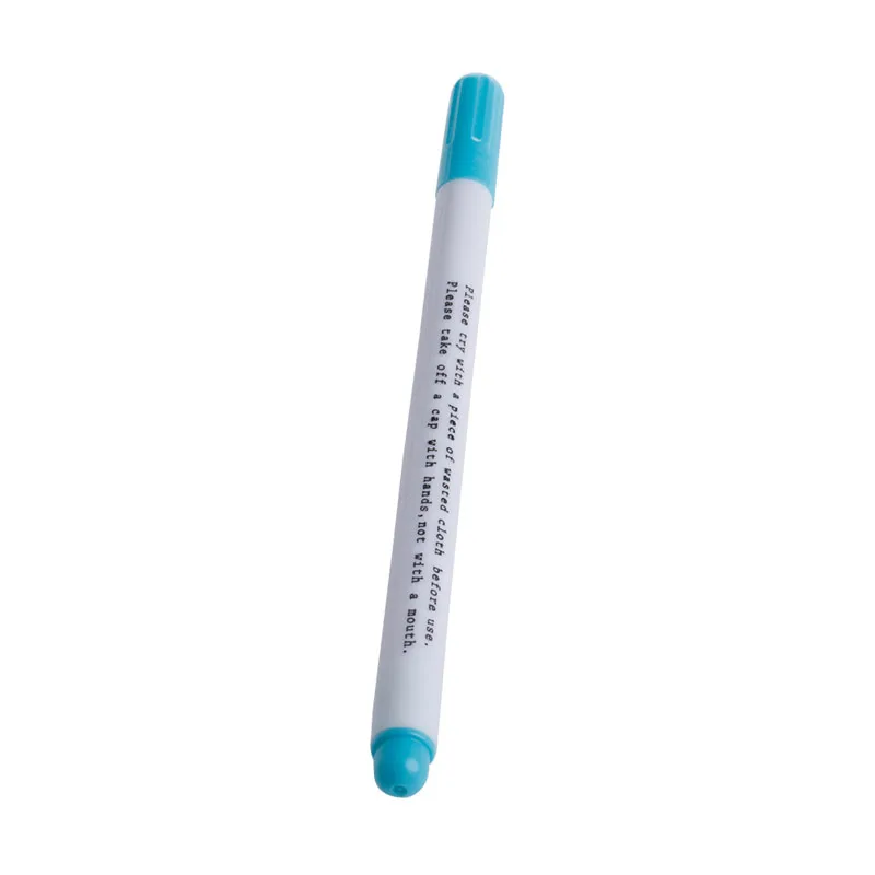 Авто ручка с исчезающими чернилам вода стираемая ручка по ткани Маркер Маркировка Примечание текстильный инструмент - Цвет: Синий