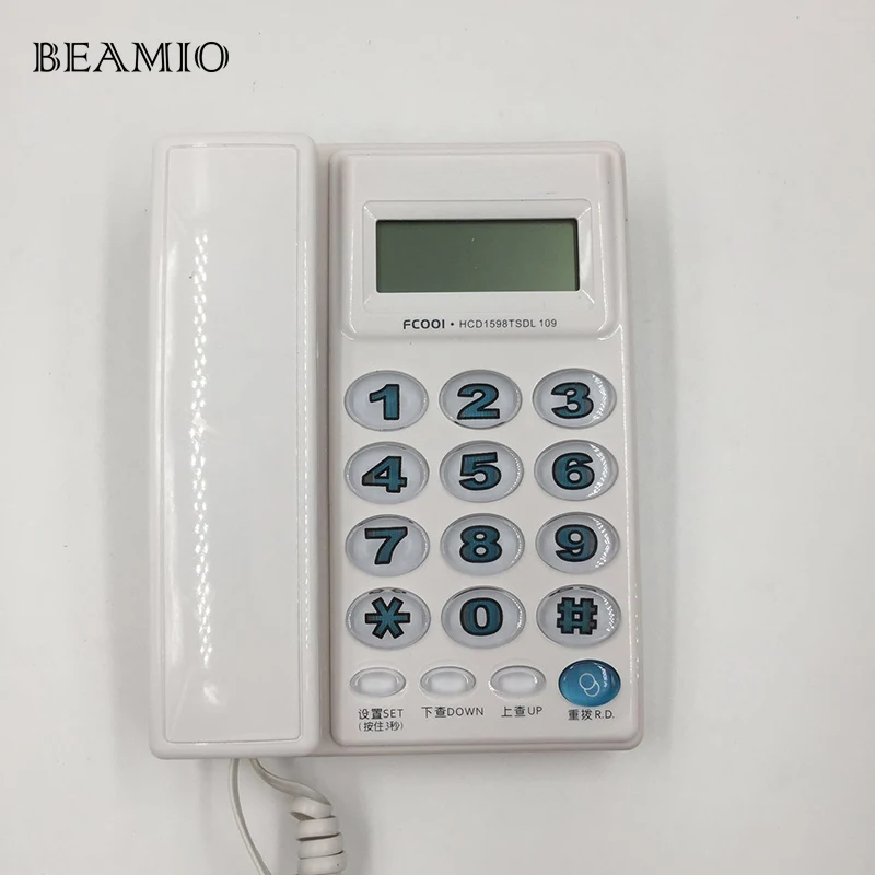 bilder für Hohe Qualität Mode Big Button Anrufer-id Telefon Festnetz Ohne Batterie Für Home Office Telefon Für Alte Menschen bilder für Hohe Qualität Mode Big Button Anrufer-id Telefon Festnetz Ohne Batterie Für Home Office Telefon Für Alte Menschen
