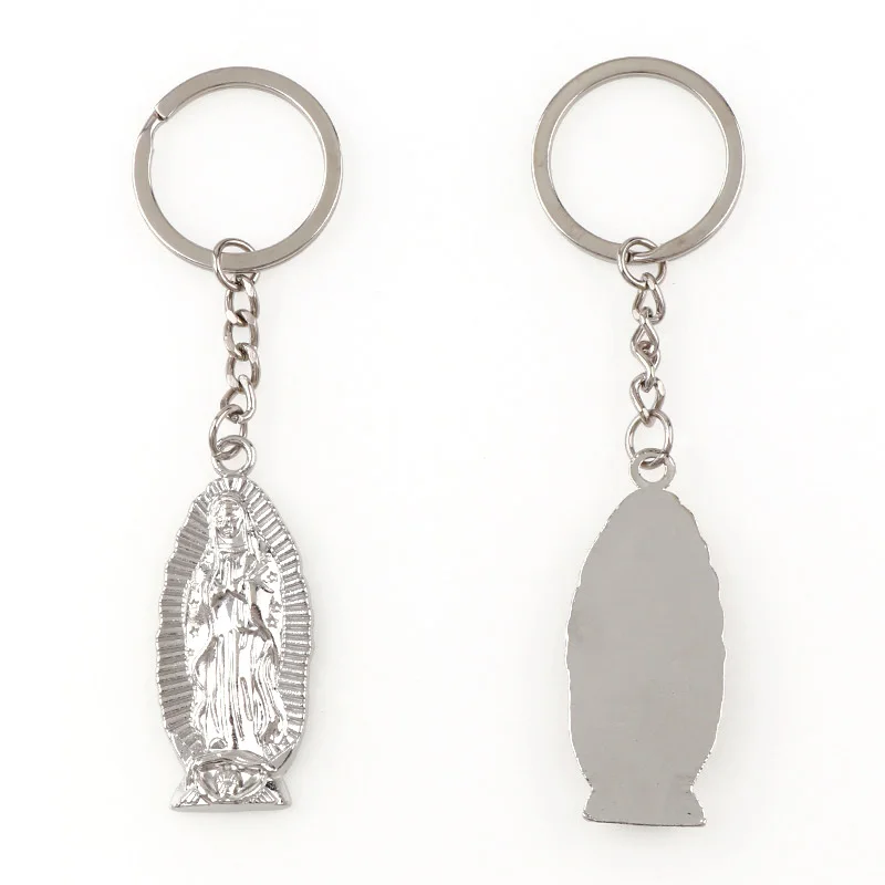 ZENRUIMING Lot De 2 Porte-clés Vintage En Métal Tissé à La