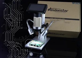 

HDMI VGA microscope long object distance digital USB microscope for mobile phone repair soldering tool bga smt watch