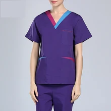 Корейский стиль костюм медика наборы для докторов медработников Униформа Хирургическая Одежда стоматологическая клиника салон красоты комбинезоны комплекты одежды
