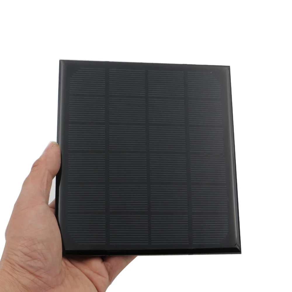

6V 3W Solar Panel Portable Mini Sunpower DIY Module Panel System For Solar Lamp Battery Toys Phone Charger Solar Cells