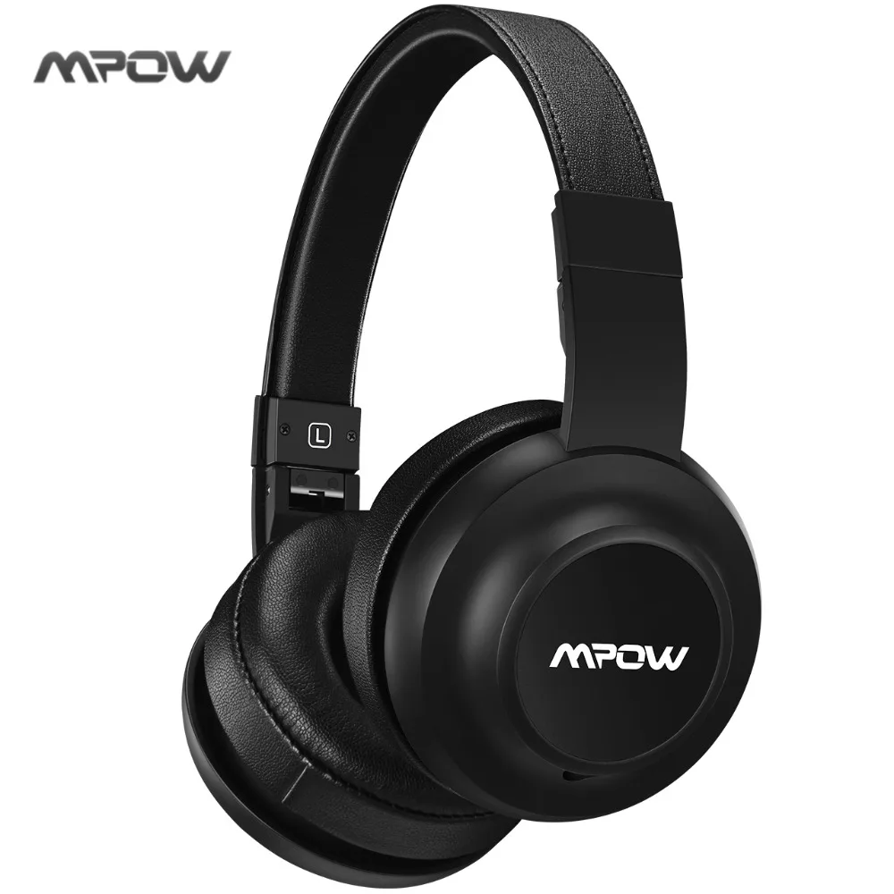 Mpow M2 Bluetooth Headphone wireless headset with 4 EQ Sound Modes Memory Protein Earmuffs microphone for Cellphone/PC