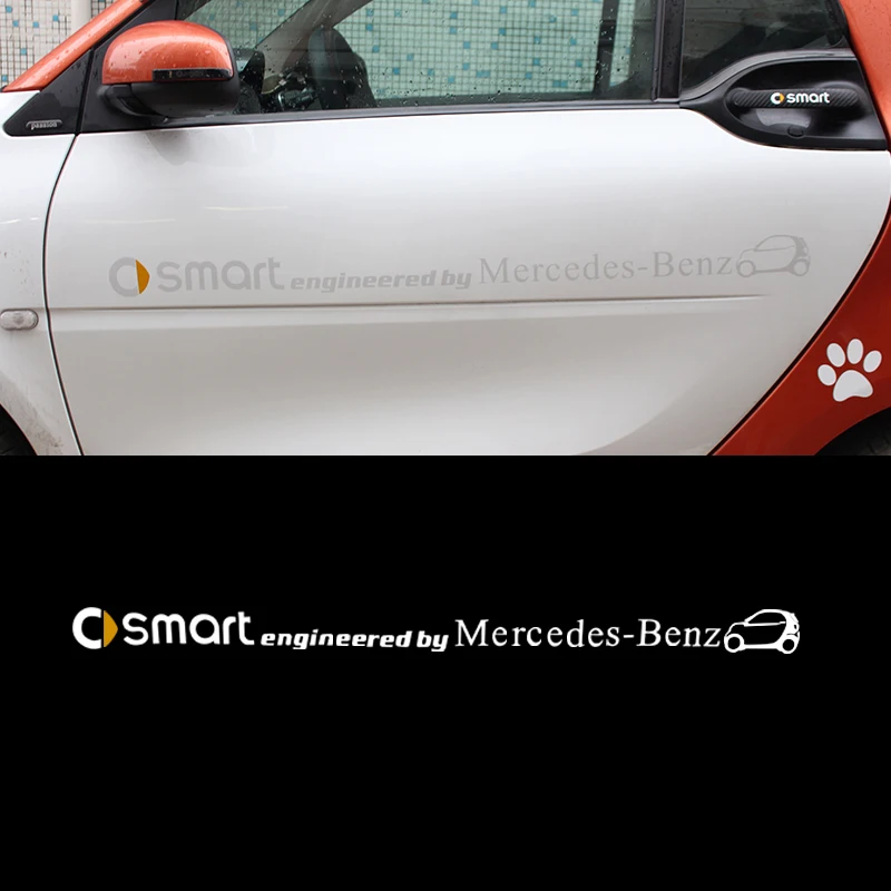 Автомобильная наклейка для Mercedes Smart Fortwo 453 451 450 с логотипом и буквами