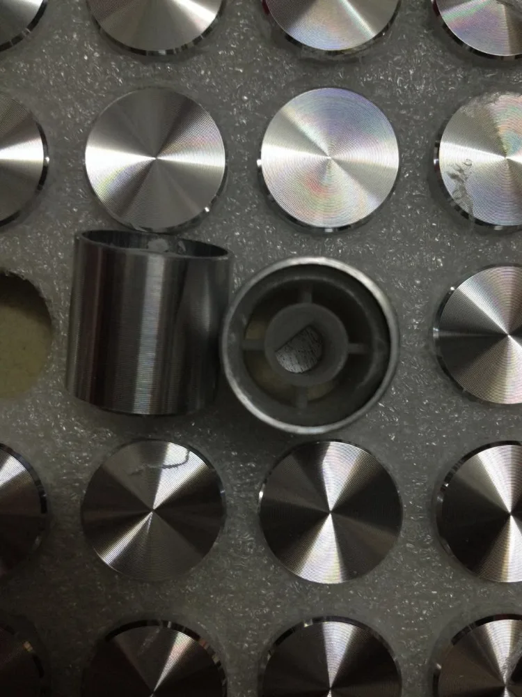 30pcs/lot D type 17*17MMmm cap potentiometer knob volume Smooth knob