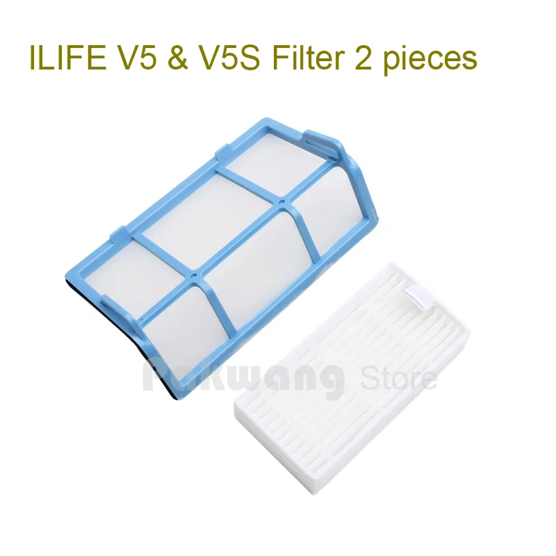 Original ILIFE V5 V5S Robot vacuum cleaner Primary Filter 1 pc and HEPA
