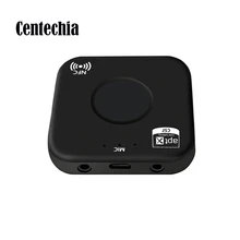 Bluetooth 4.2 3.5mm Audio Wireless Transmitter Receiver NFC Voice Call Port Audio APT-X Adapter for TV Headphones Speakers