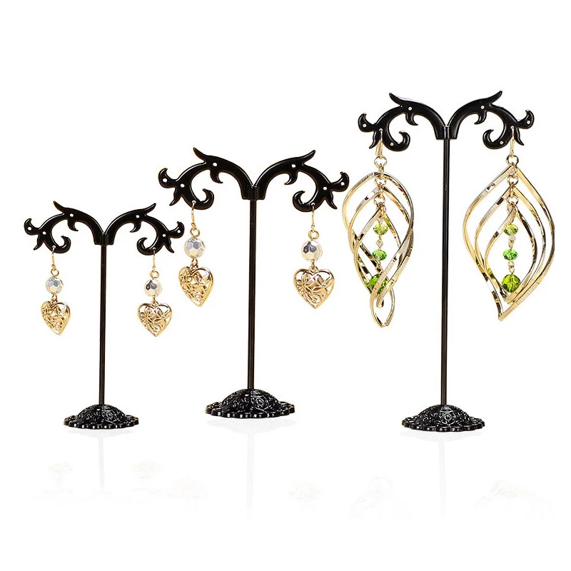 NEW 2014 Black colorJewelry Ear Stud Dangle Earrings Holder Display