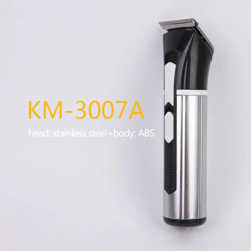 Kemei KM-3007A триммер для волос триммер перезаряжаемый горячий провод для удаления волос