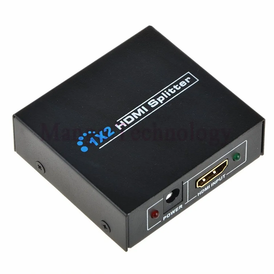 High quality Full HD 1x2 Port HDMI Splitter Amplifier