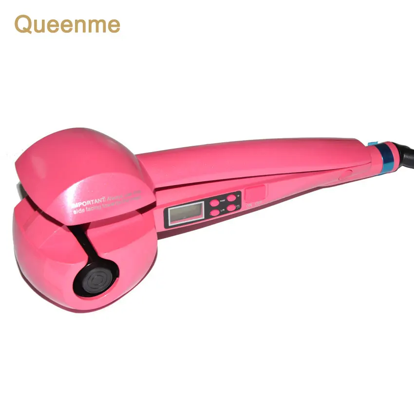 

LCD Screen Titanium Automatic Curls Hair Curler Professional Hair Styling Tools Hair Curler Magic Curling Iron Hair Styler