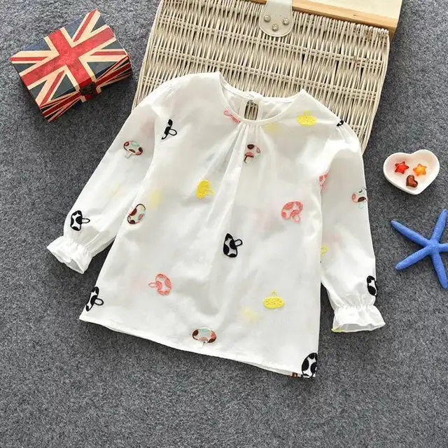 Baby Girls Cute Spring Autumn T Shirt Newborn Toddler Kids Tee Clothes Long Sleeve T Shirts - cute girls autumn outfit roblox
