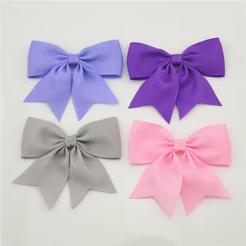 

60 pcs/lot, 3.5 inch Ribbon Bow hair Clips for Children Girls Hair Accessories