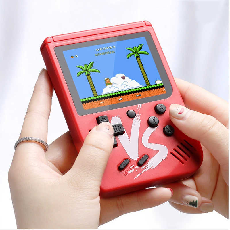 

2019 New Retro Mini Handheld Game Console 8 Bit 3.0 Inch Portable Handeld Game Player Built-in 500 games Video Game Console