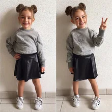 VTOM 2PCS Sets Baby Girls Clothes Autumn New Toddler Kids Long-sleeved T-Shirt Tops + Skirt Outfits Children Girl Clothing Set VTOM 2PCS Sets Baby Girls Clothes Autumn New Toddler Kids Long-sleeved T-Shirt Tops + Skirt Outfits Children Girl Clothing Set