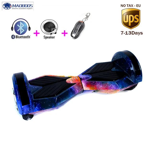 US $250.00 Self Balance Skateboard Hoverboards LED Kick Gyroscooter Skywalker Standing Up Hover board Solid Wh