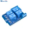 4 Channel 5V Relay Swtich Expansion Drive Board LED indicator Relay Shield V2.0 Development Board Module for Arduino UNO R3 One ► Photo 1/6