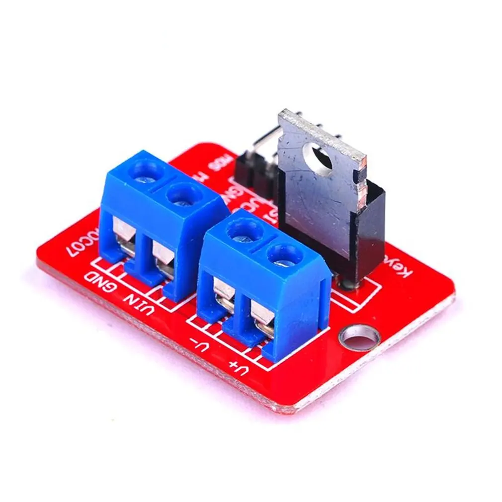 0-24 в топ Mosfet Кнопка IRF520 драйвер MOS плата модуля для Arduino MCU ARM Raspberry Pi электронный DIY инструмент затемнения светодиодный