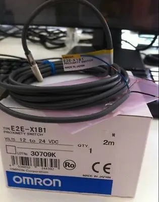 

2PCS OM+ Proximity Switch E2E-X1B1 12-24VDC New In Box