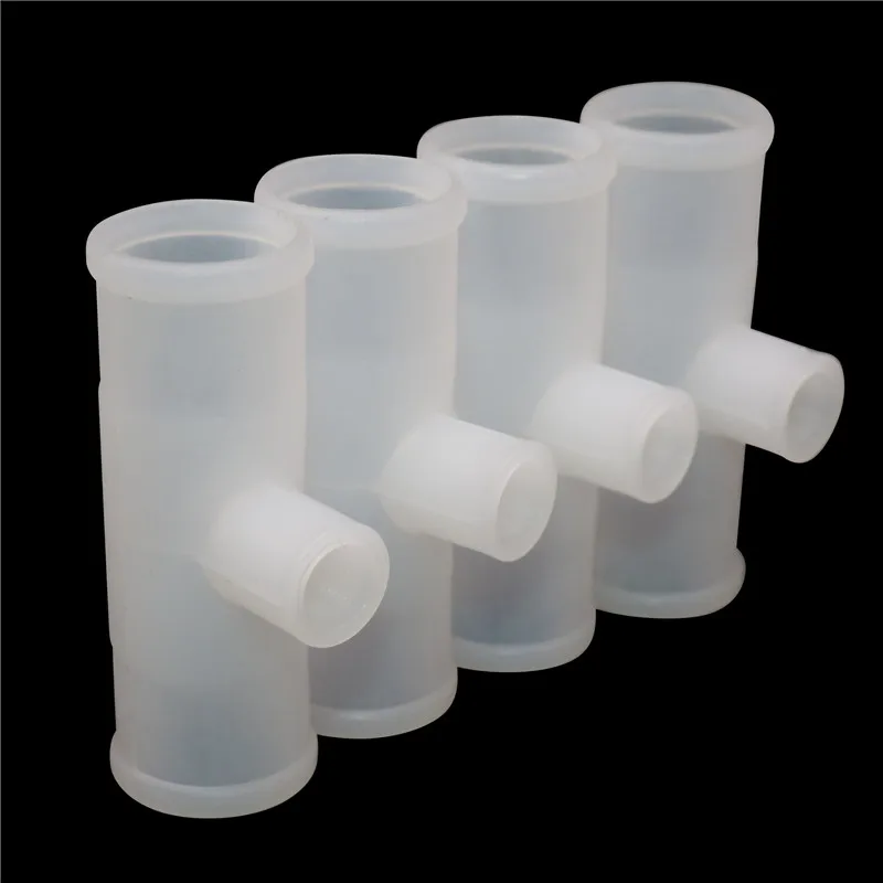 Chicken Quail Poultry Drinking Water Connection Pipe 10 Pcs 9mm Thread 65mm Long 20mm Caliber