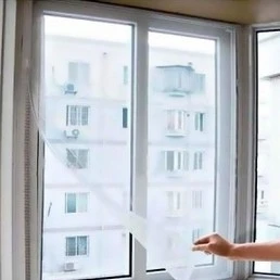 DIY self-adhesive Velcro freedom paste gauze mosquito screens 130*150cm | Дом и сад