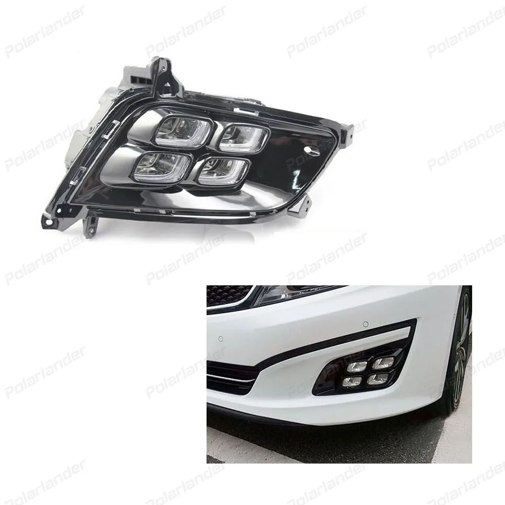  Daytime Running Light Turn Signal 3-Color DRL LED Fog Lamp for KIA Rio K2 2016-2017 New arrives aut