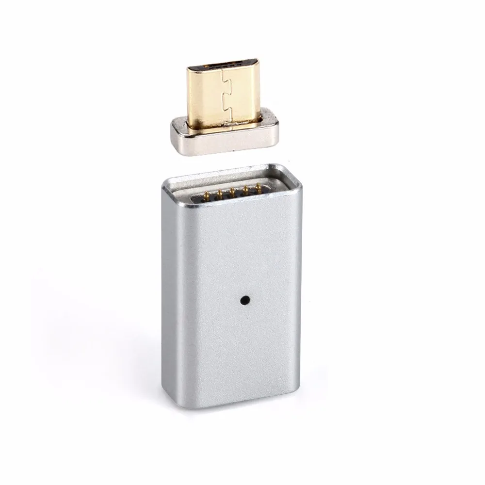 EYON 2th Generation Magnetic Adapter Metal Plug Micro USB Charging Cable Convertor For SAMSUNG S7 Edge XiaoMi HUAWEI LG Android (3)