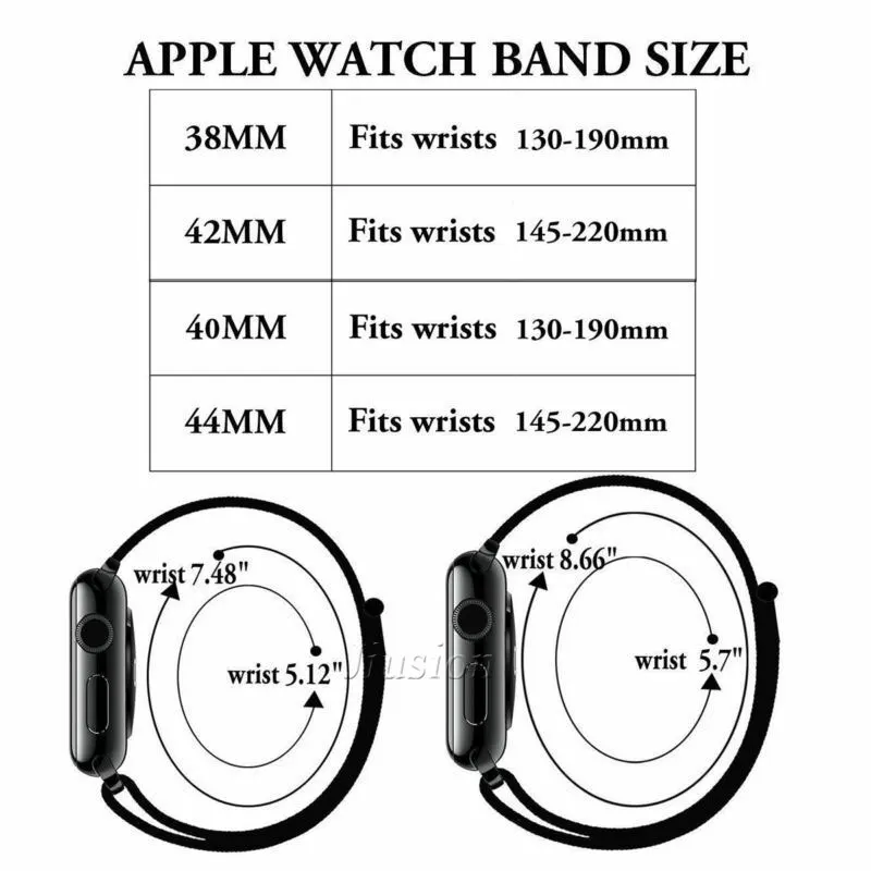 Apple Watch Series 4/3/2/1 38/40/42/44 мм нейлон мягкий браслет для часов Smartwatch Для мужчин женские заменить Для мужчин с Т-образным ремешком; спортивный браслет в наборе, Лидер продаж